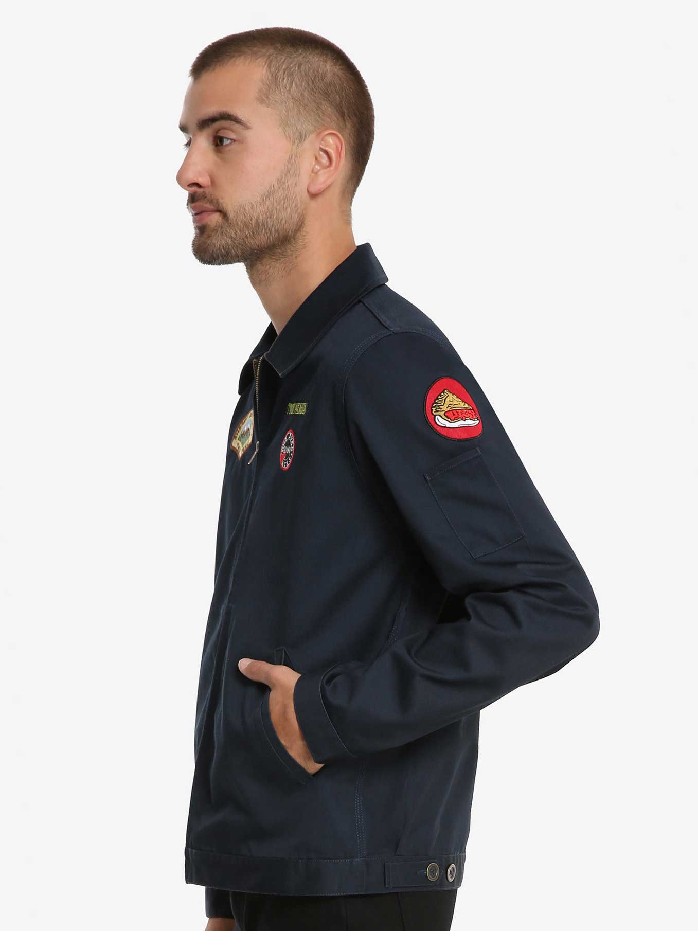 Twin Peaks Sheriff zipper jacket