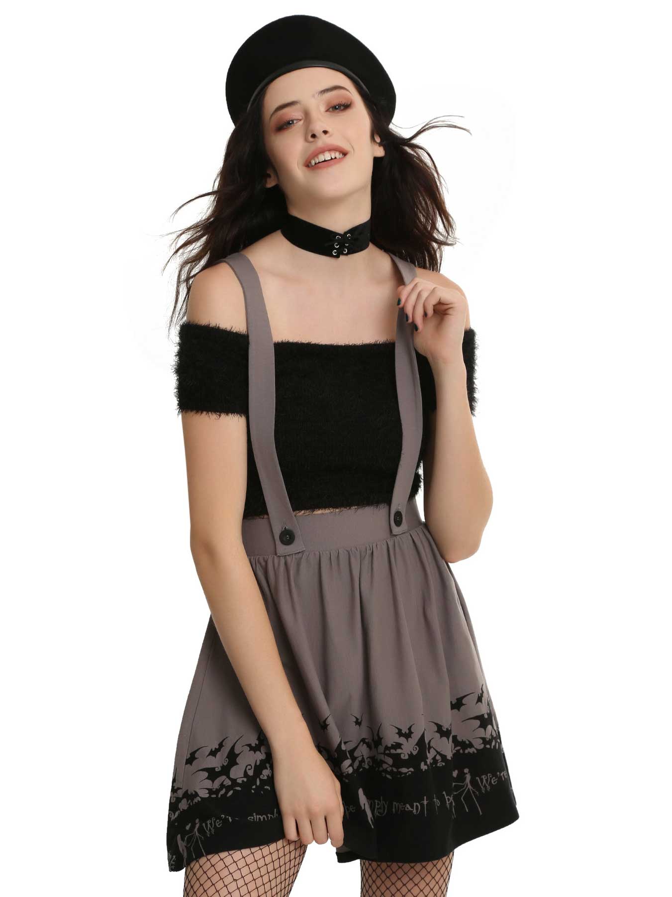 cute suspender skirt/short