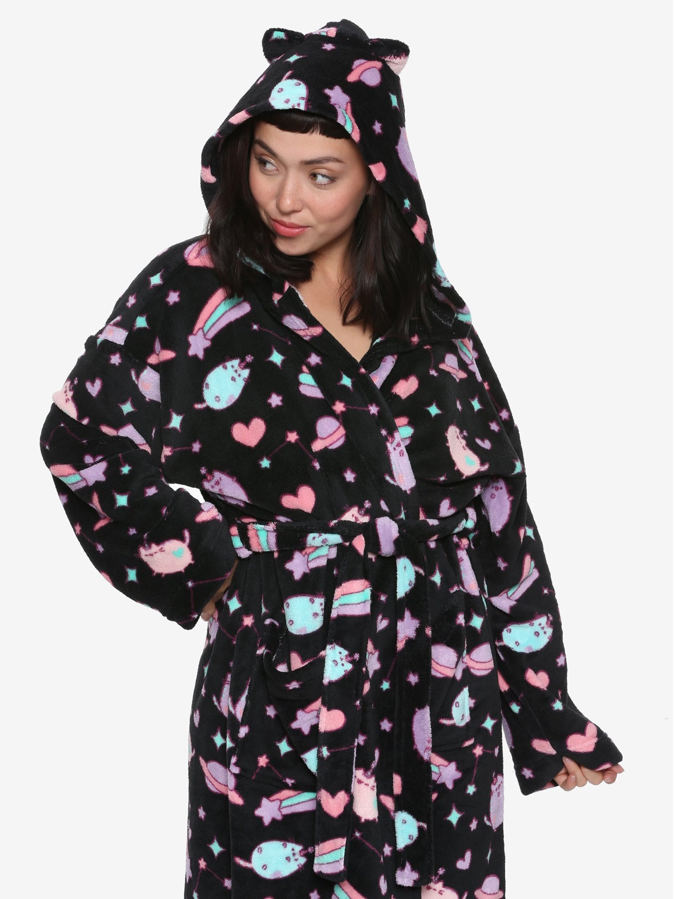 Black Hoodie Close Up 