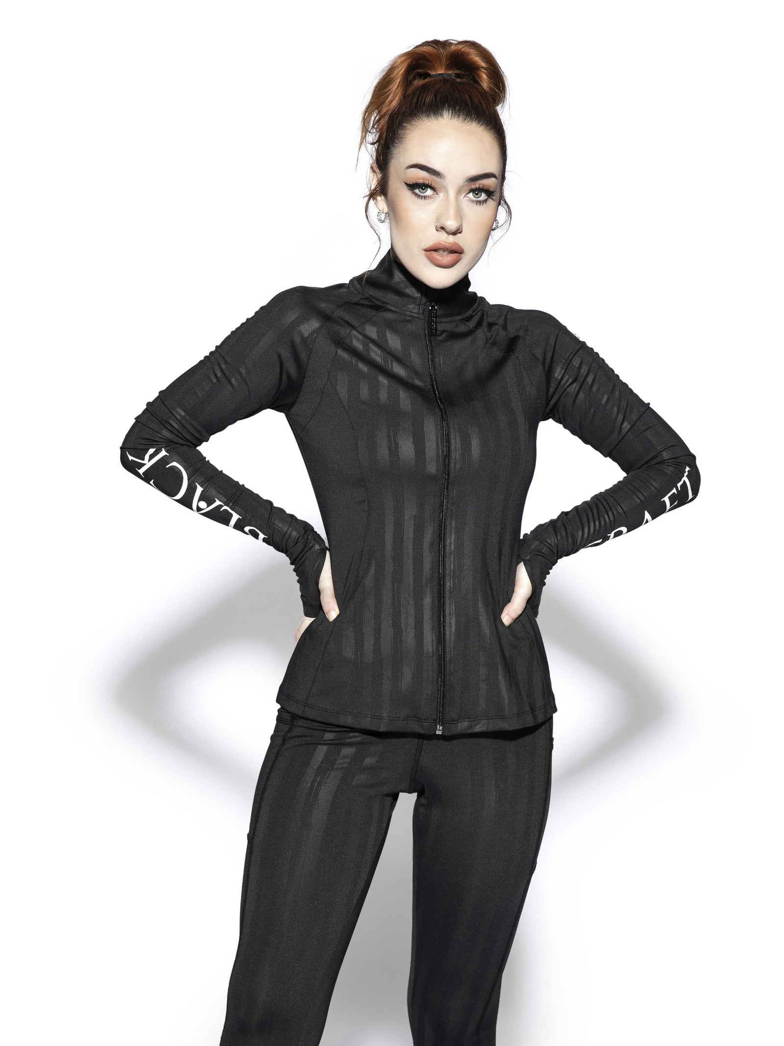 front of blackcraft cult outfit