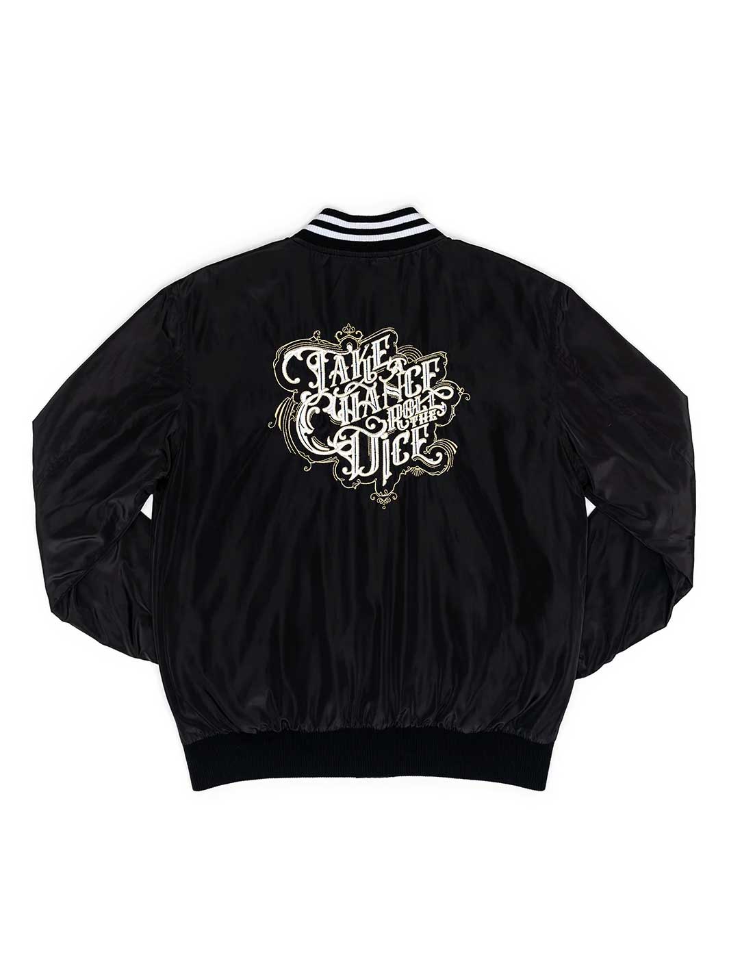 black Critical Role bomber jacket