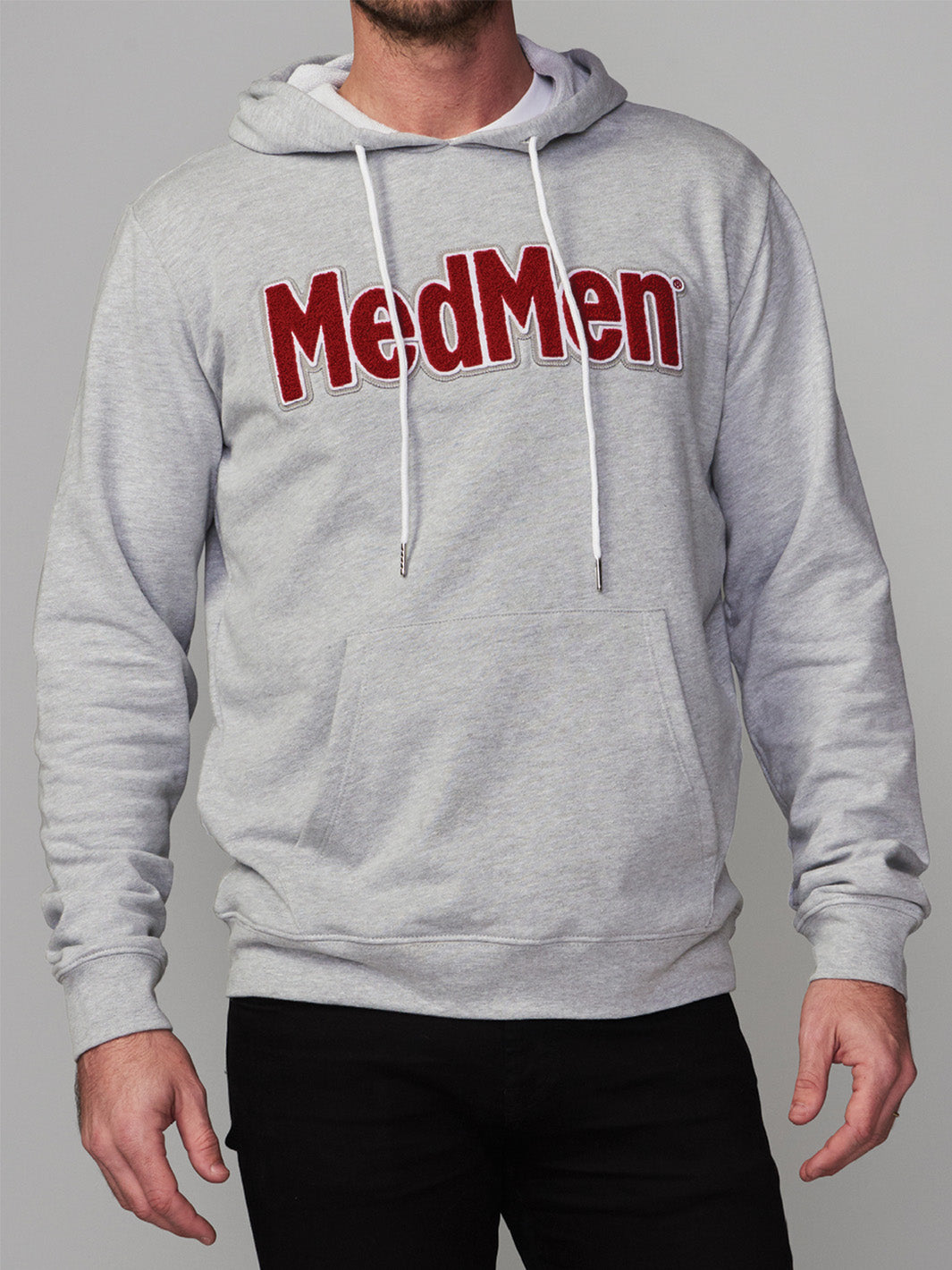 grey Med Men hoodie