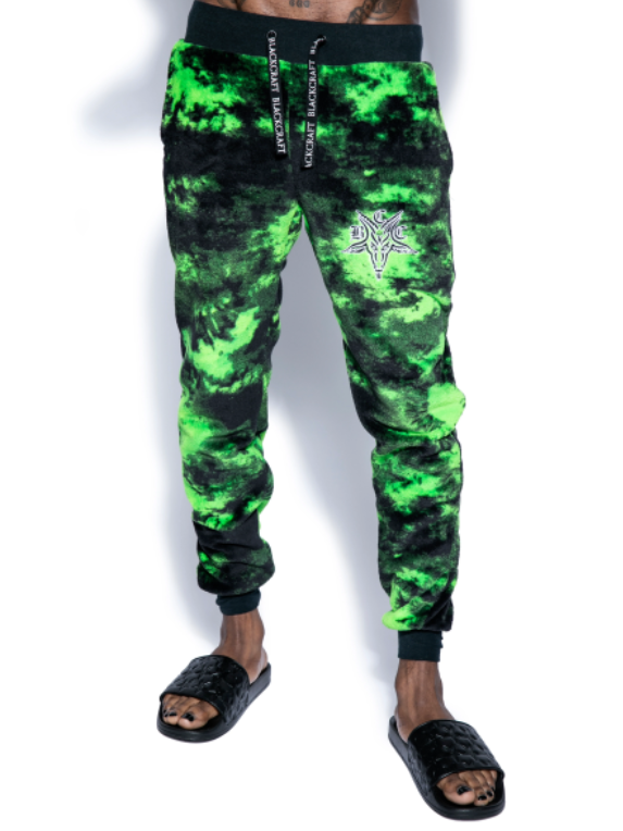 Black and Green Lounge Pants