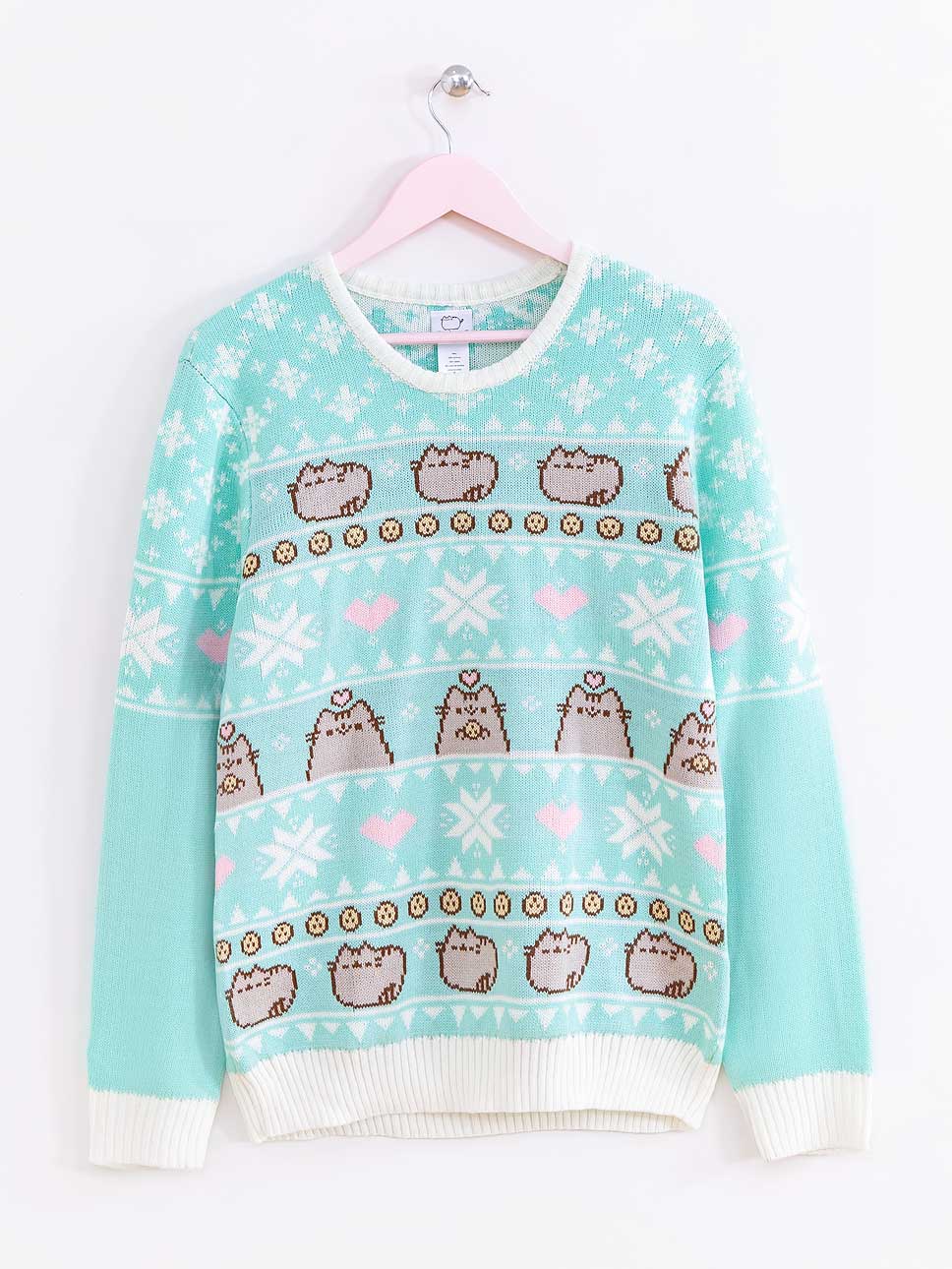 Turquoise Holiday Sweater
